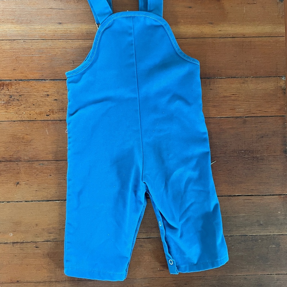 Vintage Blue Overalls - Picture 2 of 3